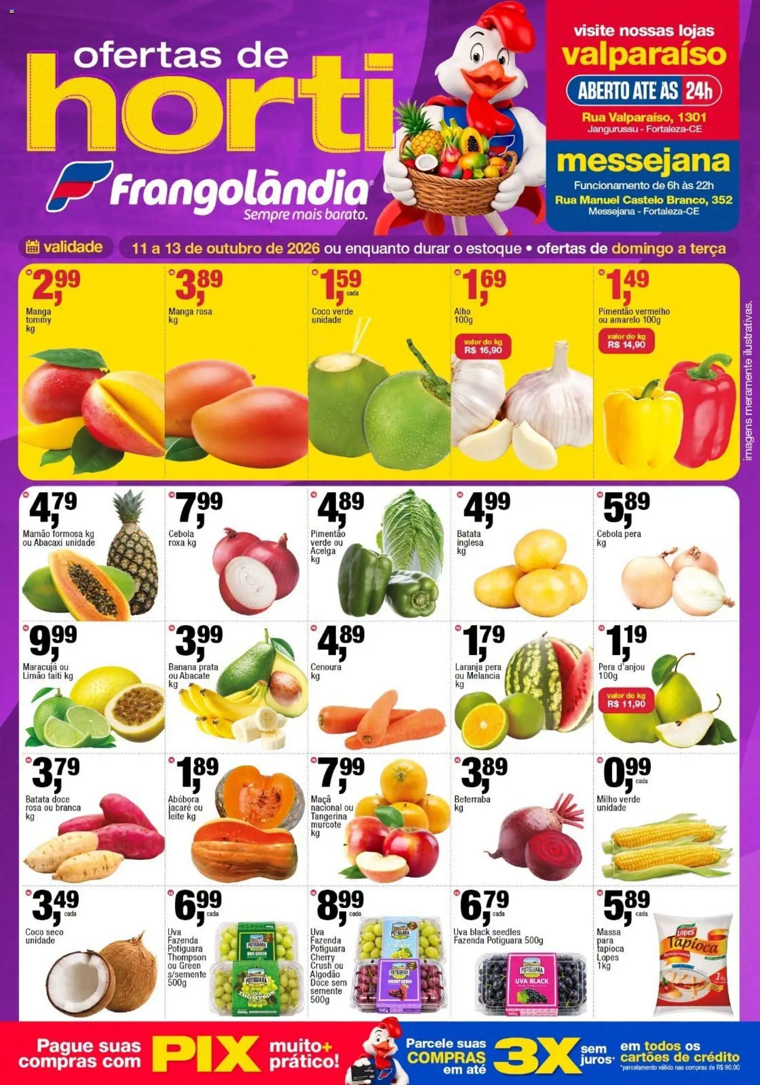 Frangolândia Folheto - válido de 11/10/2026 | Página: 1