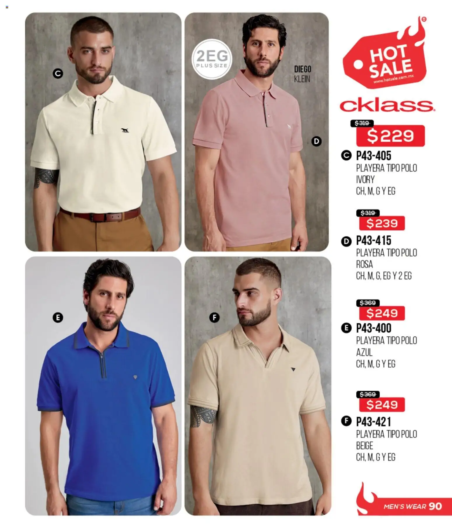 Nuevas ofertas de Cklass válidas en toda la República Mexicana desde el 15.05.2026. ¡Encuentra las mejores ofertas en Cklass Hot Sale! | Página: 280 | Productos: Playera
