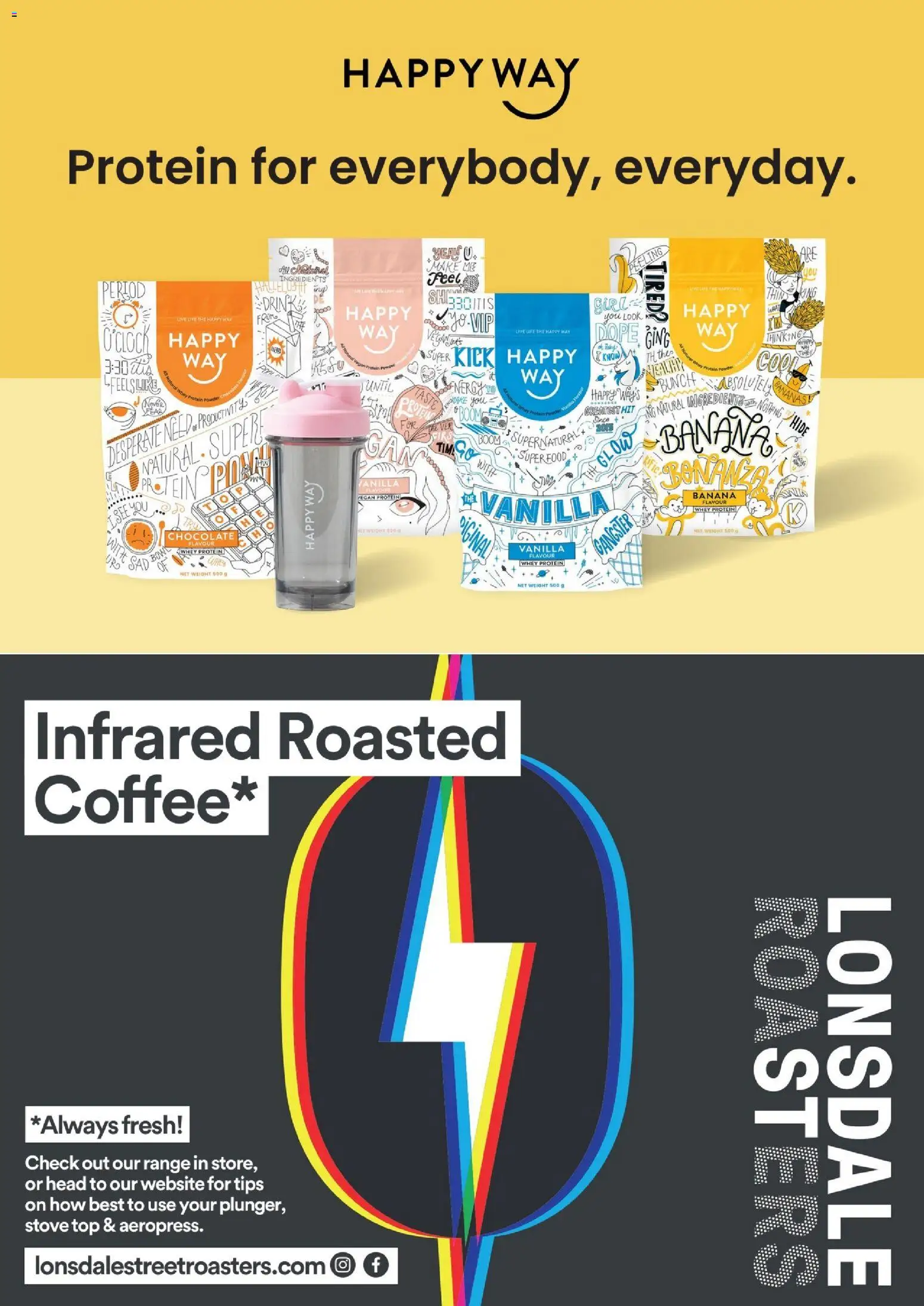 Supabarn catalogue - valid from 27/11/2025 | Page: 8 | Products: Drinks, Protein, Whey protein, Weight
