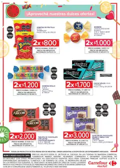 Vista previa Carrefour Market catálogo válido desde el 28/07/2026 | Página: 5 | Productos: Tableta, Gomitas, Mousse, Alfajor
