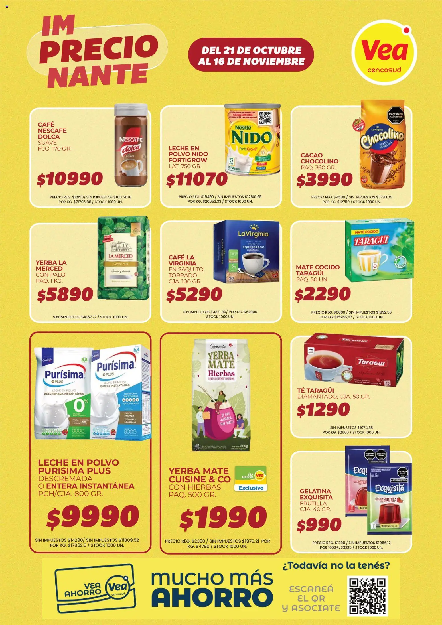 Vea - ImPRECIOnante | BsAs, NEA y Chubut │ válido desde el 21/10/2026 | Página: 4