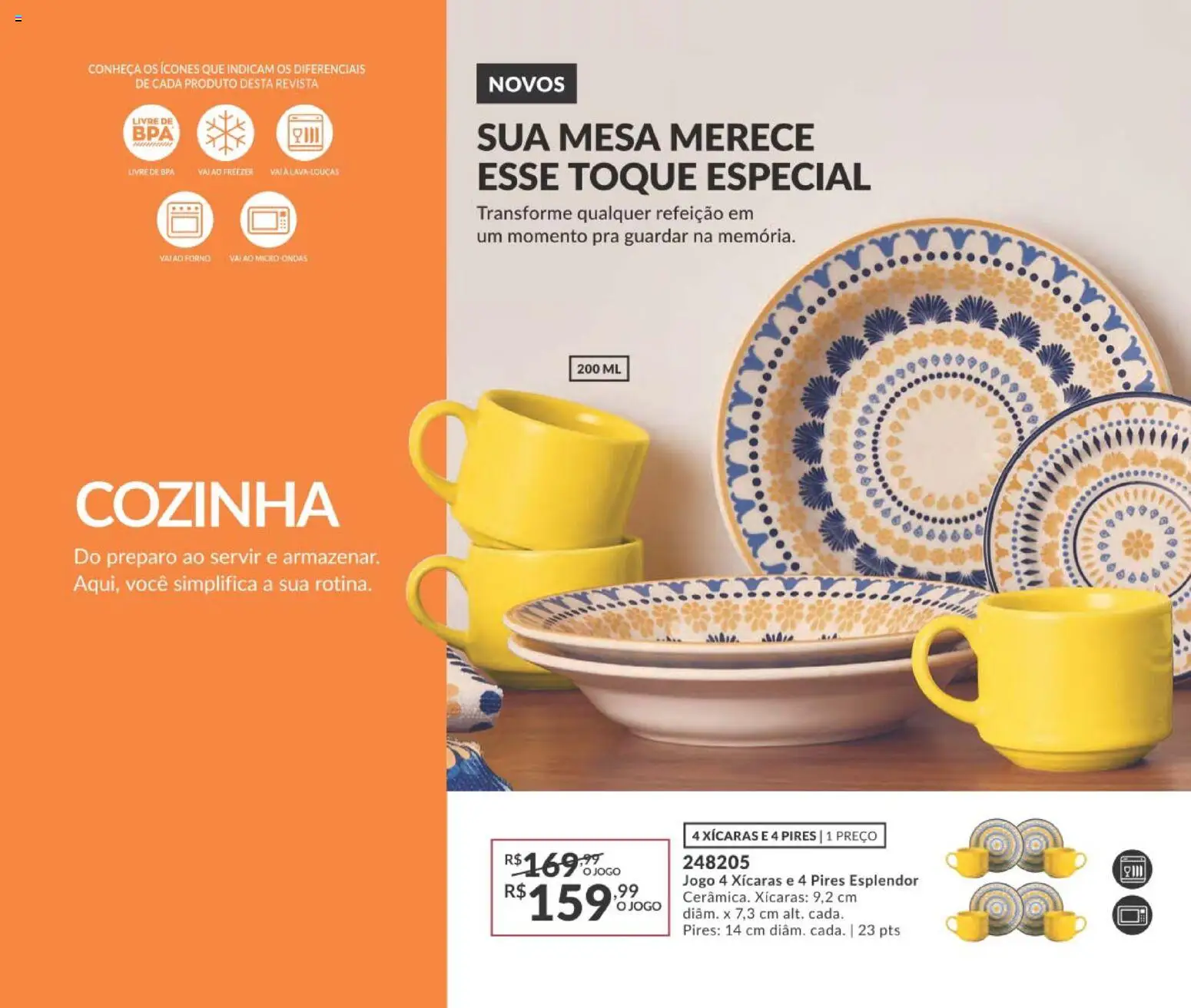 Avon Folheto - válido de 21/09/2026 | Página: 44 | Produtos: Forno, Mesa, Revista, Microondas