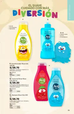 Vista previa de folleto Leonisa - Aliados Celebra A Mamá de la Leonisa válido desde 27.04.2026 | Página: 65 | Productos: Shampoo, Acondicionador, Crema, Fragancia
