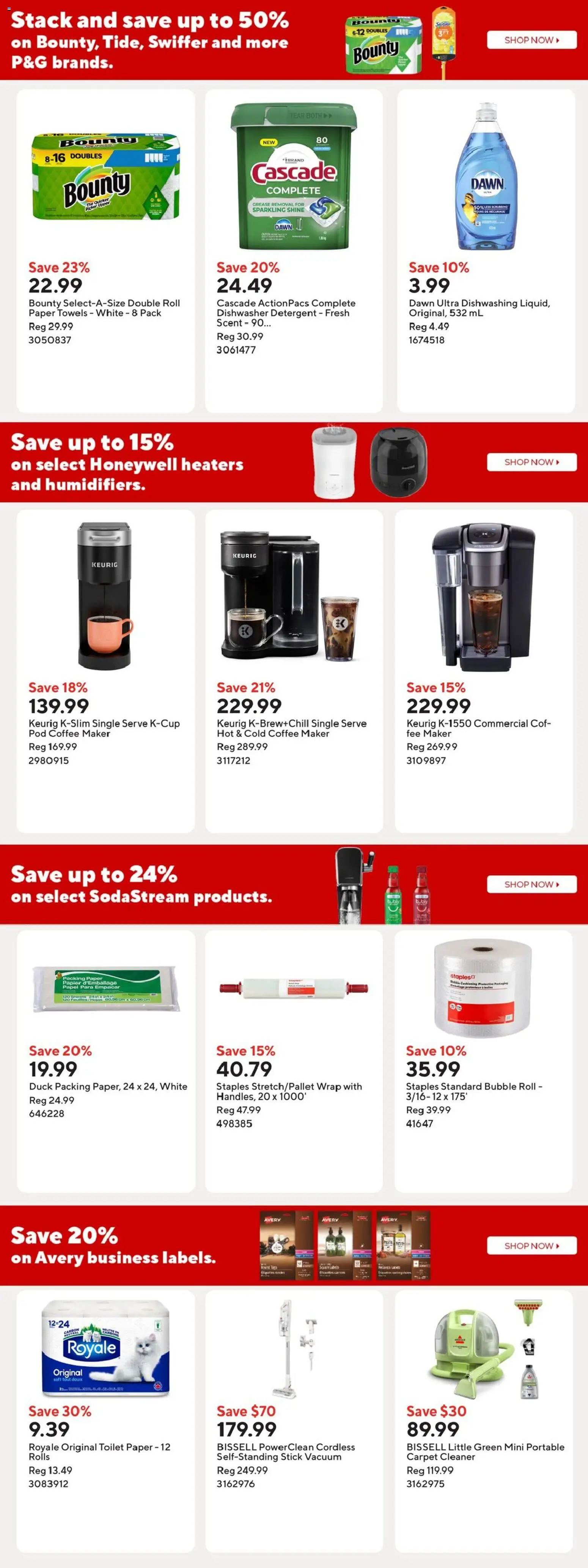 Staples flyer valid from Oct 30, 2026 | Page: 10