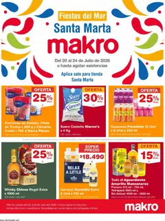 Makro catálogo santa marta -  Vista previa de la revista de la tienda Makro valido desde el 20/07/2026