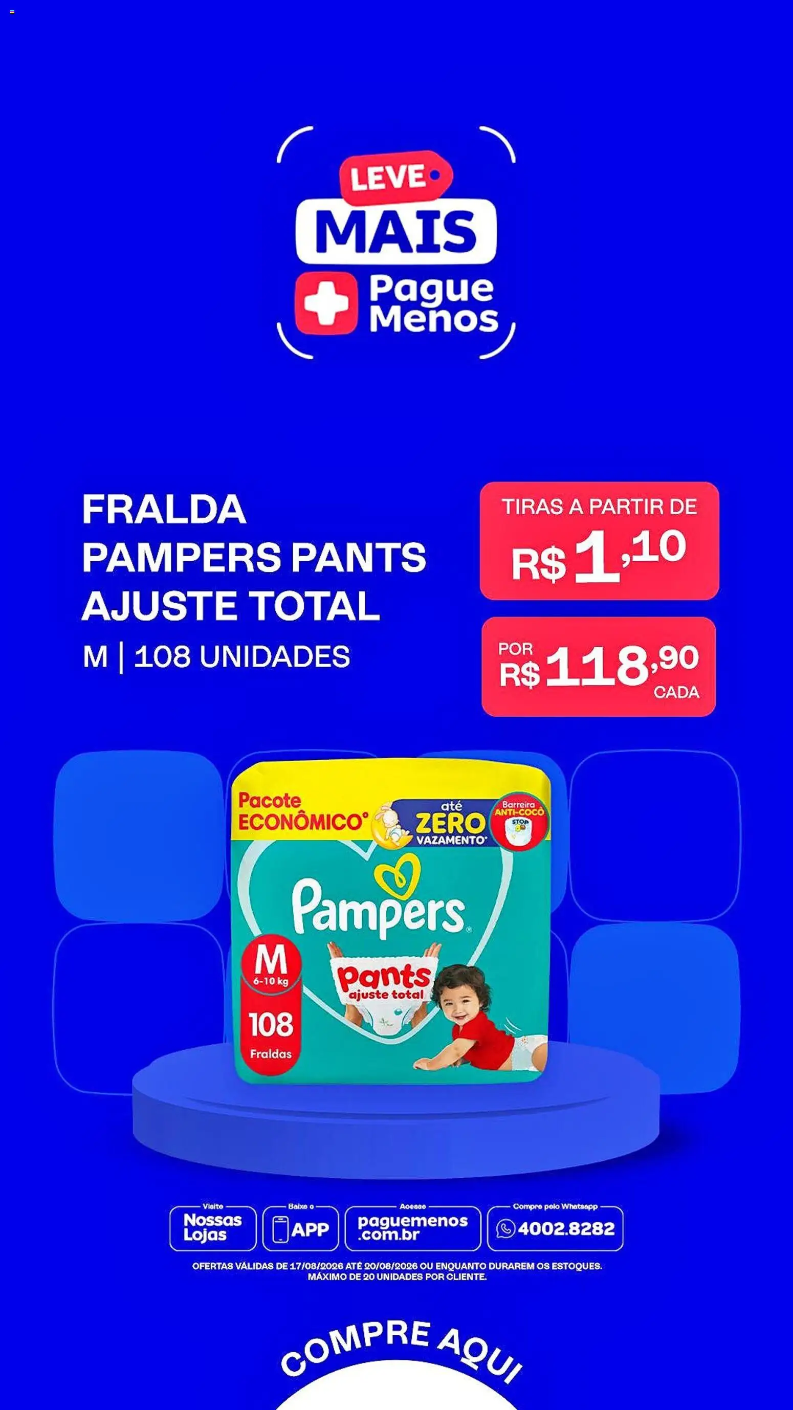 Pague Menos Folheto - válido de 17/08/2026 | Página: 2