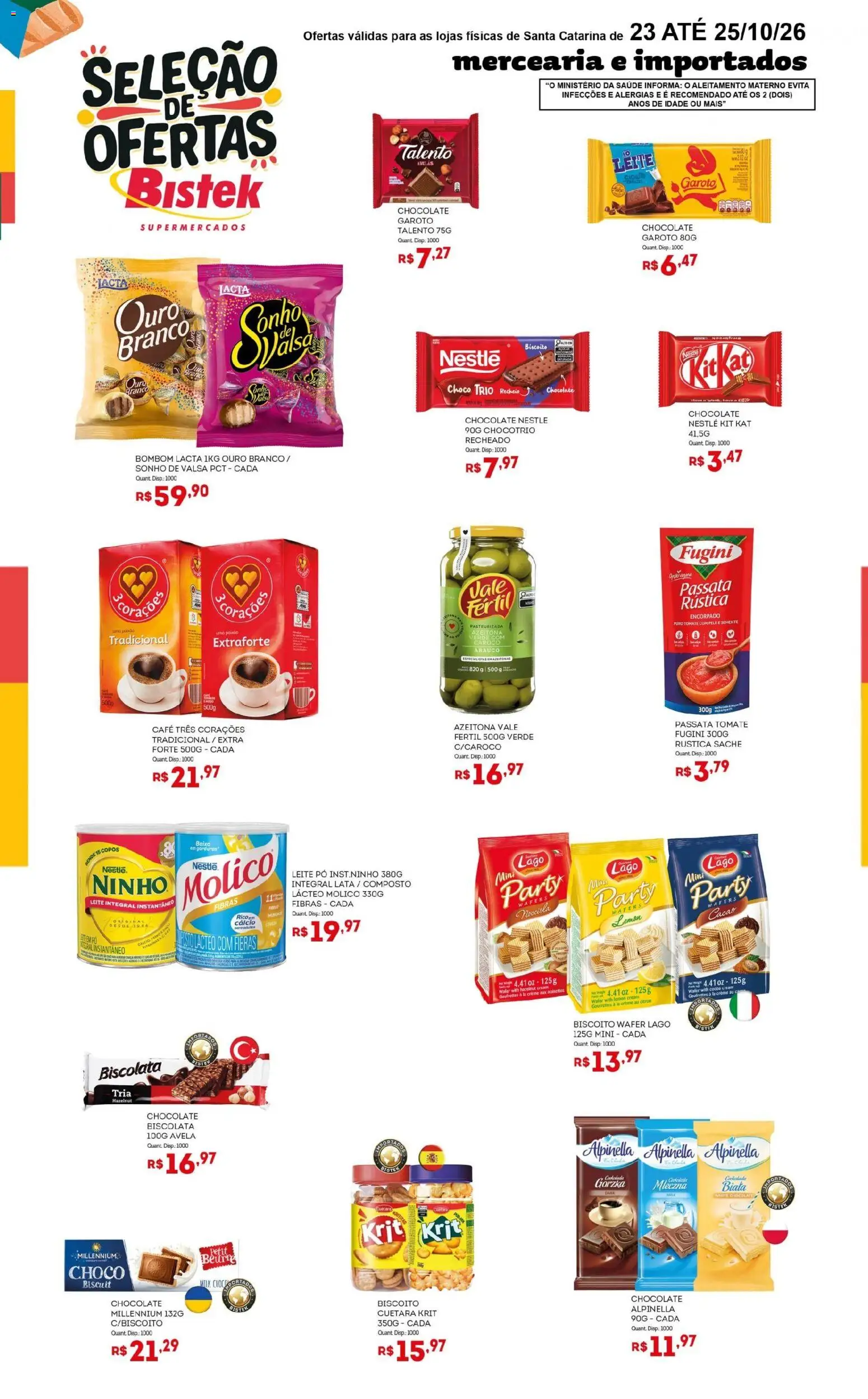 Bistek Supermercados Folheto - válido de 23/10/2026 | Página: 2