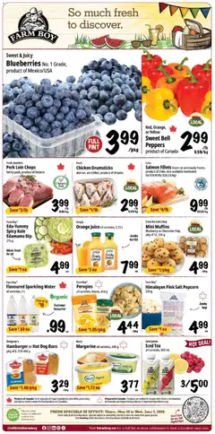 Preview of Farm Boy weekly flyer / circulaire from shop Farm Boy valid from 28.05.2026