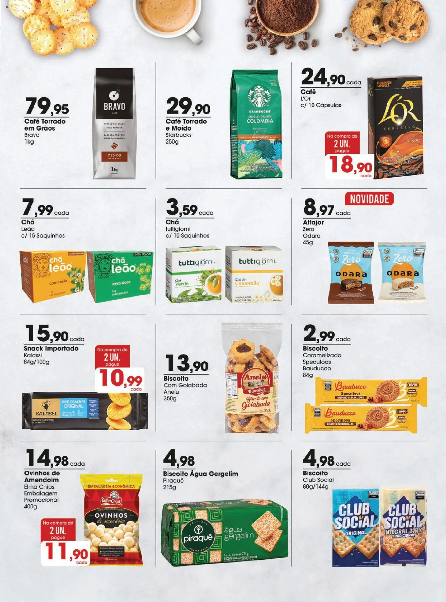 Zaffari Folheto - válido de 12.05.2026 | Página: 5 | Produtos: Biscoito, Elma Chips, Biscoitos, Goiabada