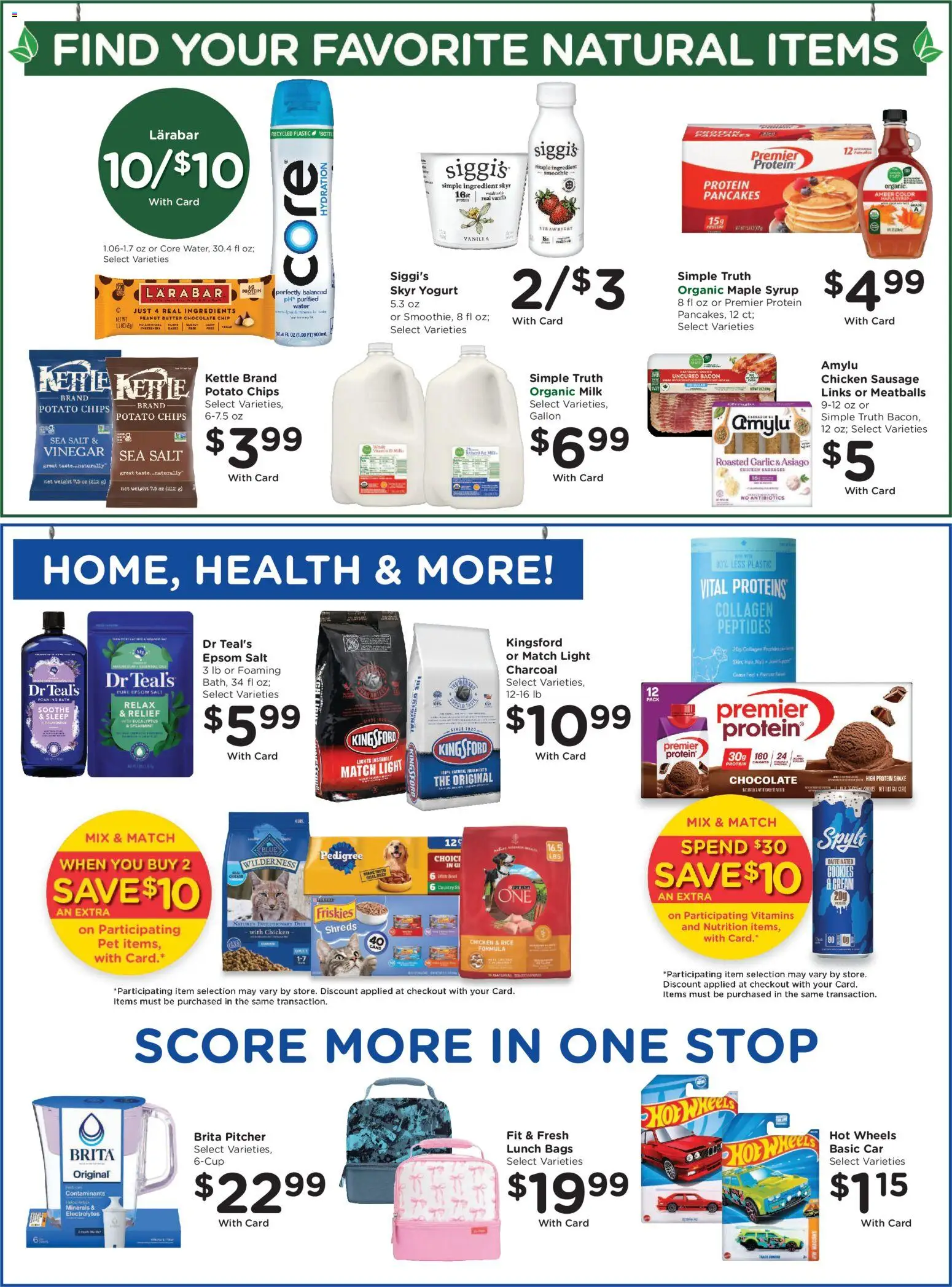Dillons Weekly Ad - valid from 07/08/2026 | Page: 10 | Products: Butter, Chips, Salt, Chocolate Chip