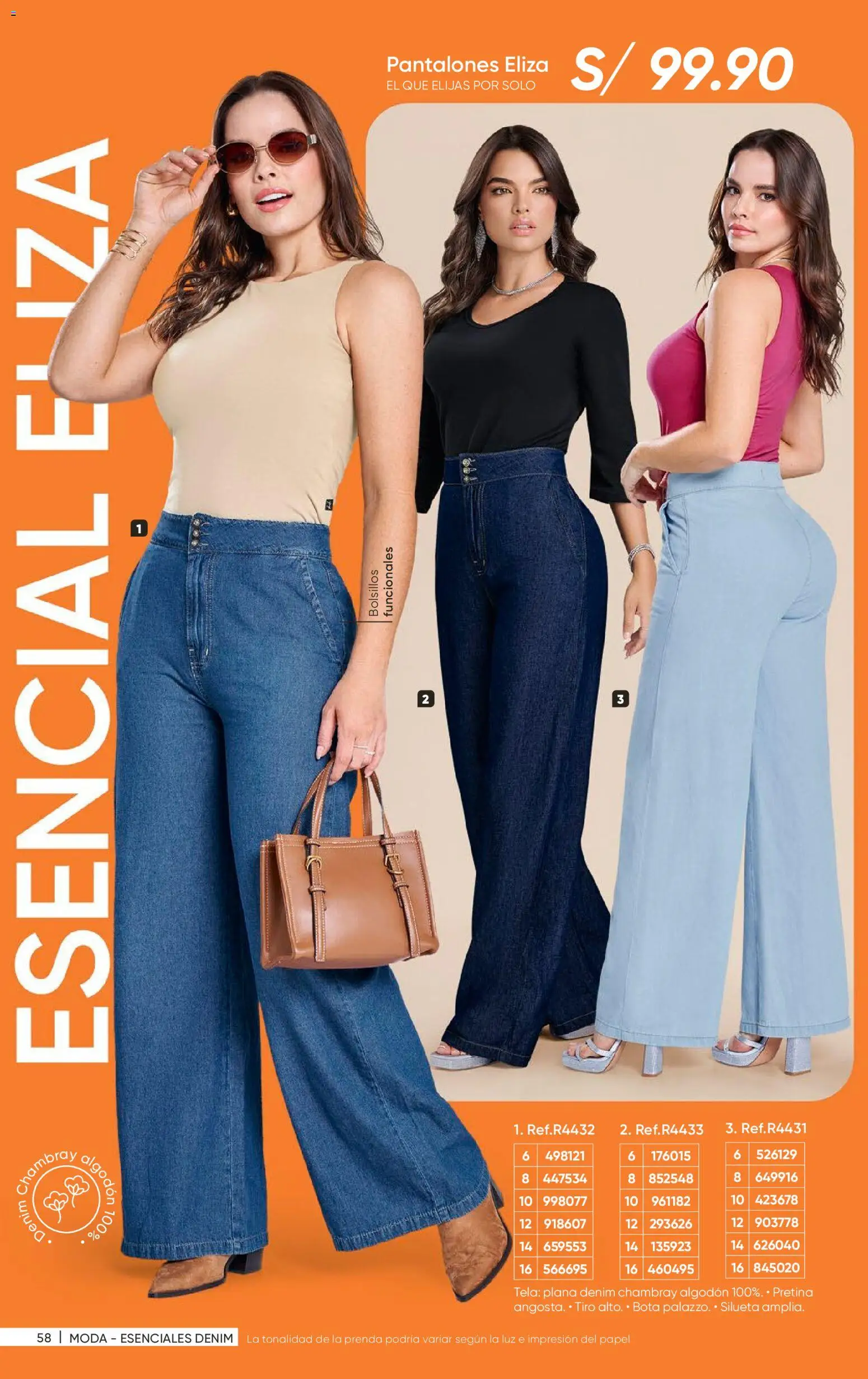 Catálogo Azzorti válido desde 14/08/2026 | Página: 60 | Productos: Pantalones