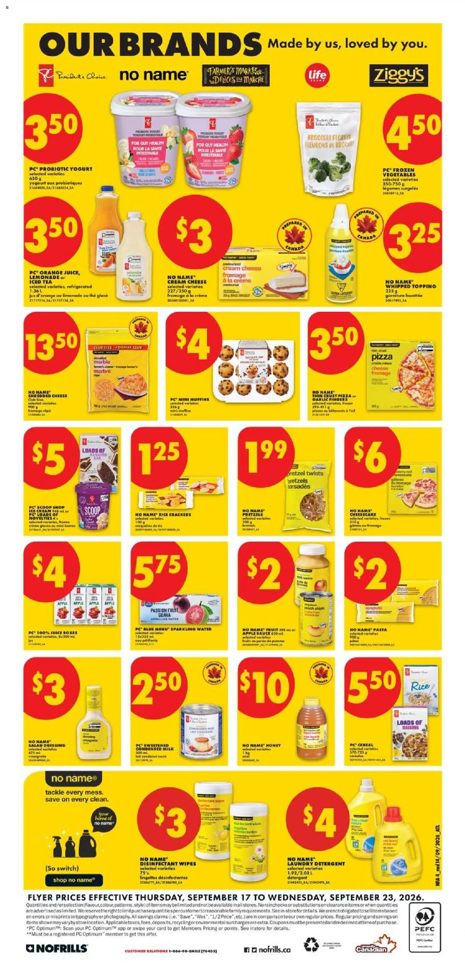 No Frills flyer valid from Sep 17, 2026 | Page: 5