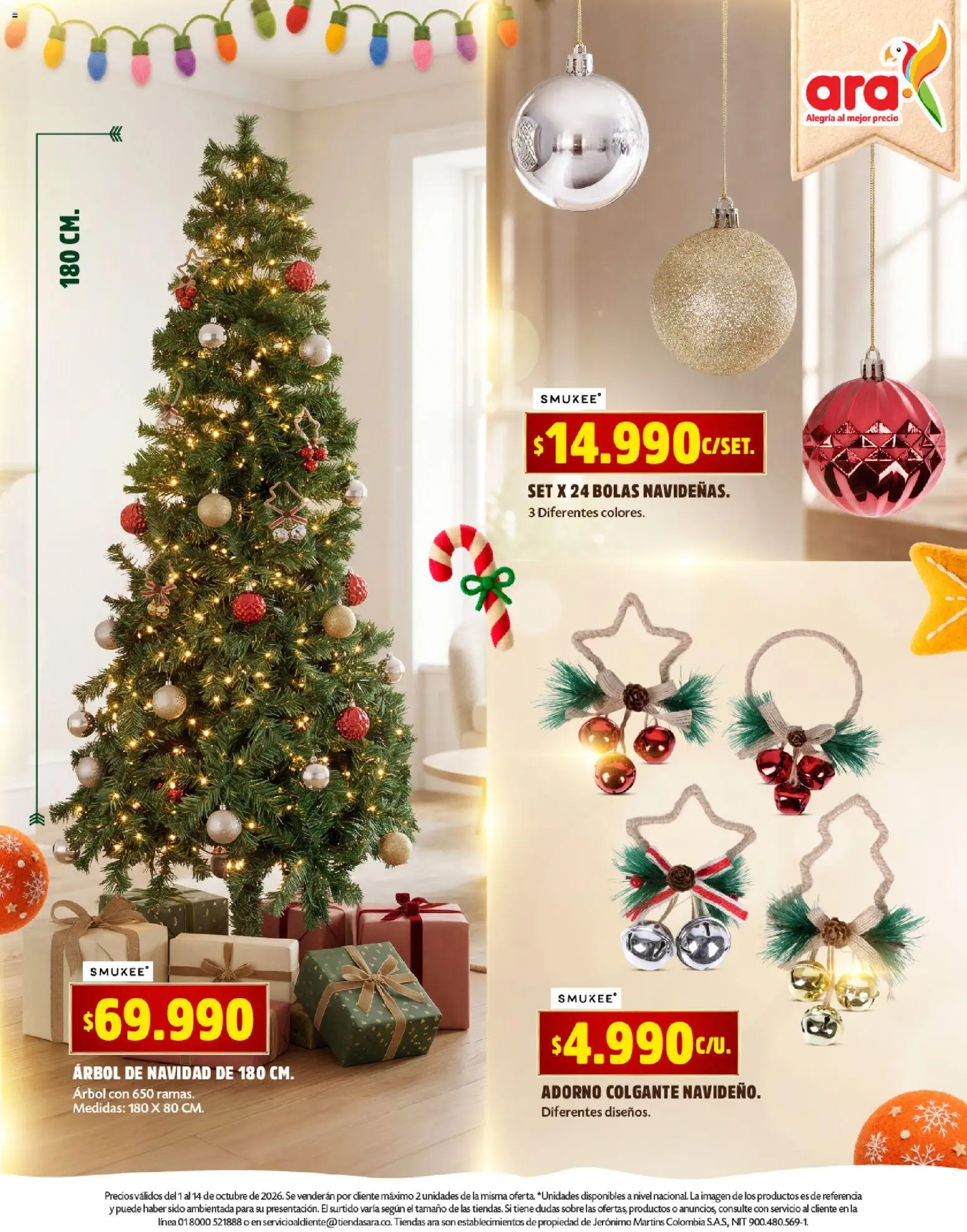 Ara revista - valida desde el 01/10/2026 | Página: 3 | Productos: Sobre