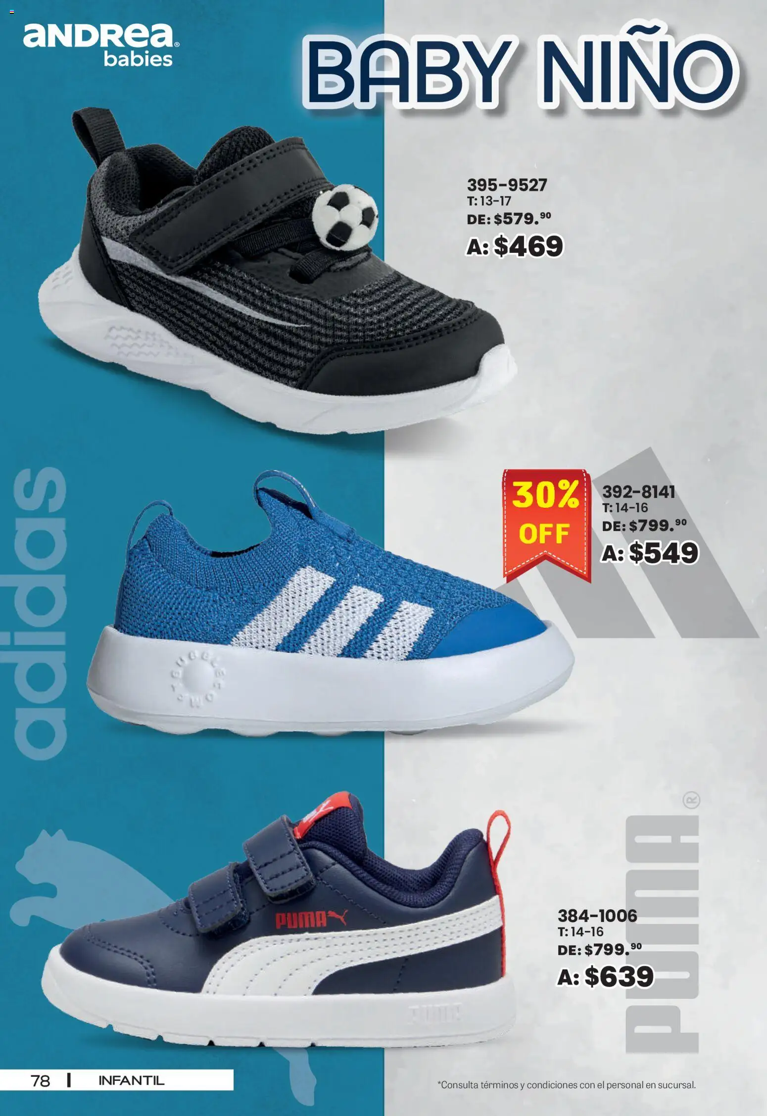 Nuevas ofertas de Andrea válidas en toda la República Mexicana desde el 30/08/2026. ¡Encuentra las mejores ofertas en Andrea - SPORT DAYS! | Página: 78