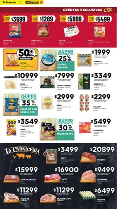 Vista previa Diarco Ofertas válido desde el 21/09/2026 | Página: 3 | Productos: Mozzarella, Queso Cheddar, Carne, Cerdo