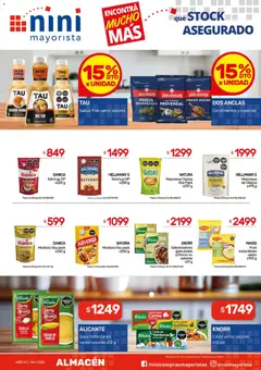 Vista previa NINI Mayorista ofertas válido desde el 04.05.2026 | Página: 22