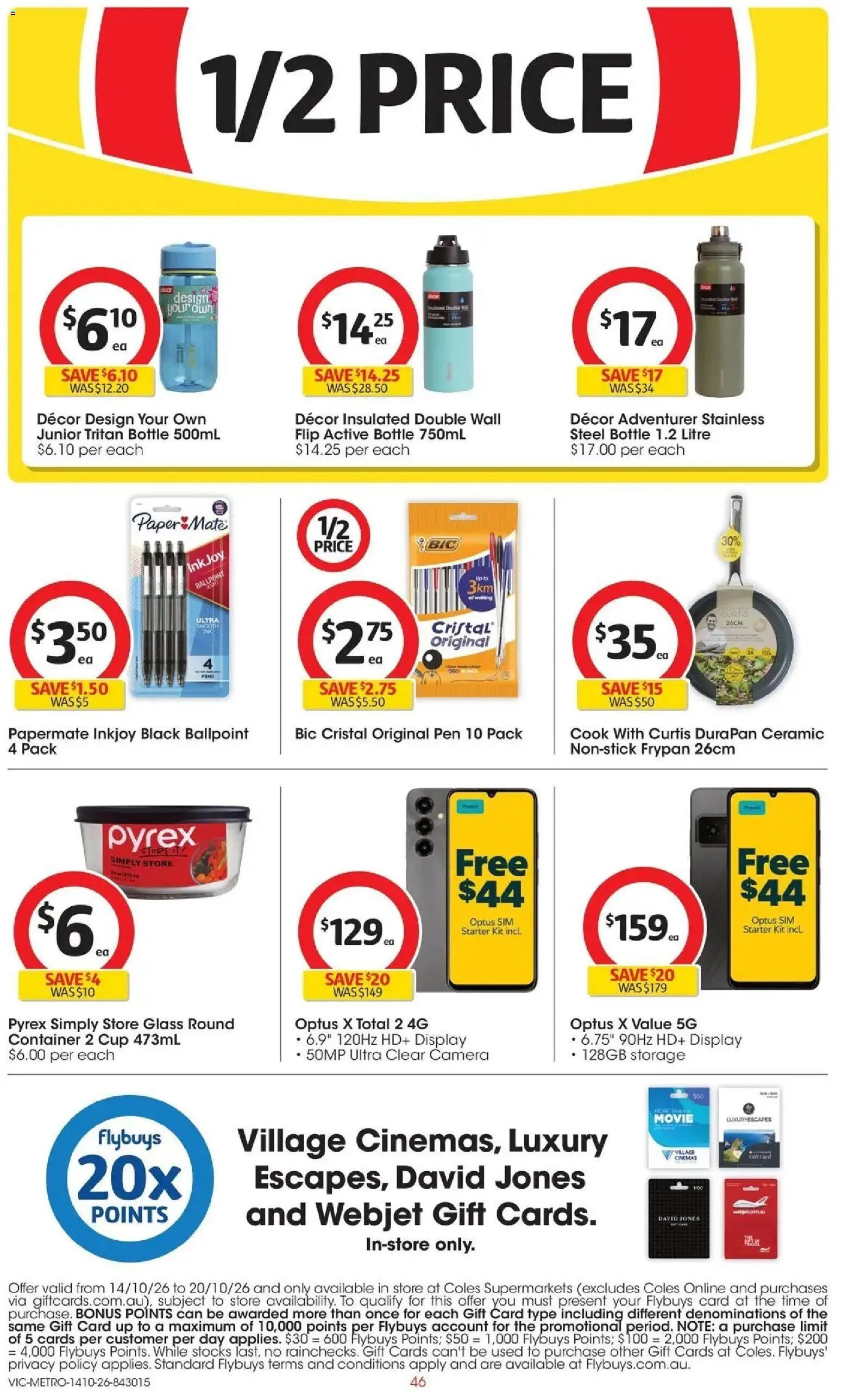 ﻿Coles catalogue valid from 14/10/2026 > Online Australia | Page: 46