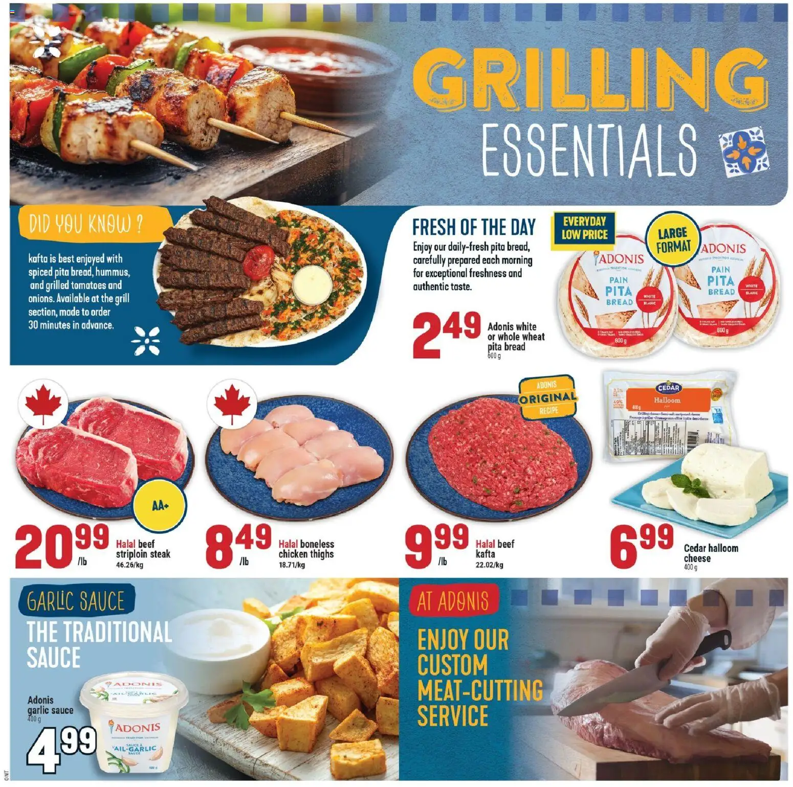 Adonis flyer valid from 04.06.2026 | Page: 2 | Products: Beef, Bread, Chicken, Tomatoes