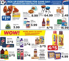 Preview of Food 4 Less weekly ads valid from 07/08/2026 | Page: 4 | Products: Vitamin, Bread, Pasta, Bag