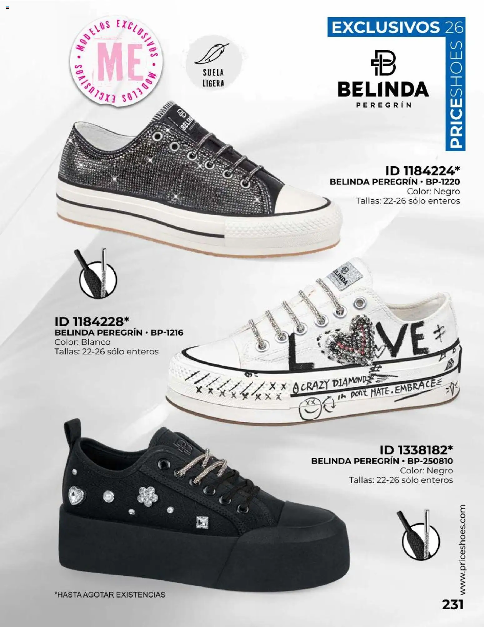Nuevas ofertas de Price Shoes válidas en toda la República Mexicana desde el 01/10/2026. ¡Encuentra las mejores ofertas en Price Shoes catálogo Exclusivos! | Página: 231