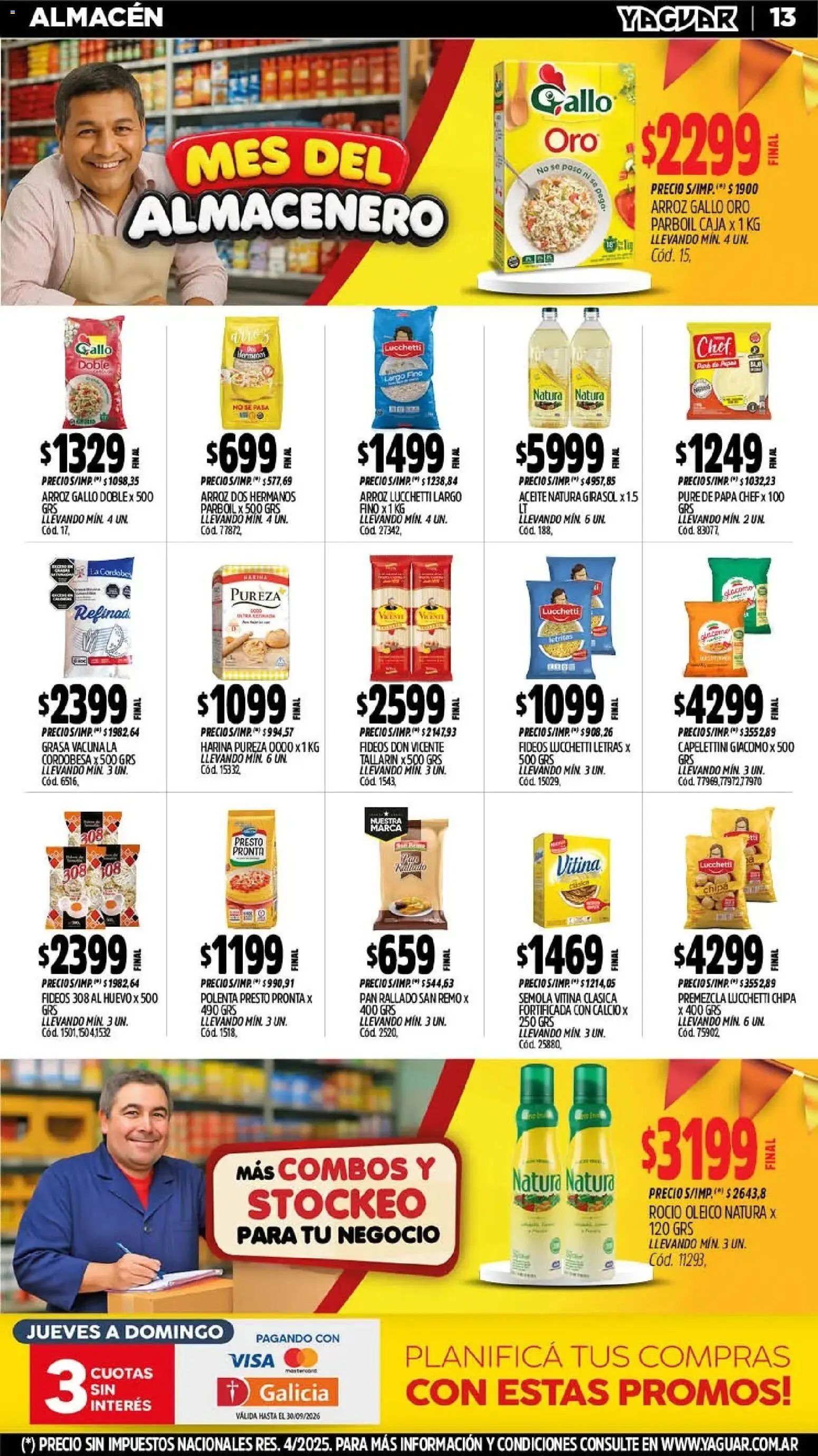 Yaguar - Ofertas │ válido desde el 28/09/2026 | Página: 13