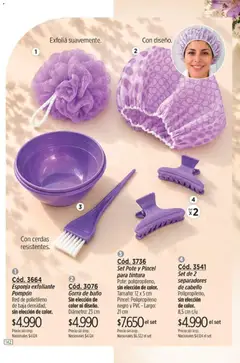 Vista previa Catálogo Amodil Campaña 17 válido desde el 01/10/2026 | Página: 142 | Productos: Gorra, Baño, Exfoliante, Esponja