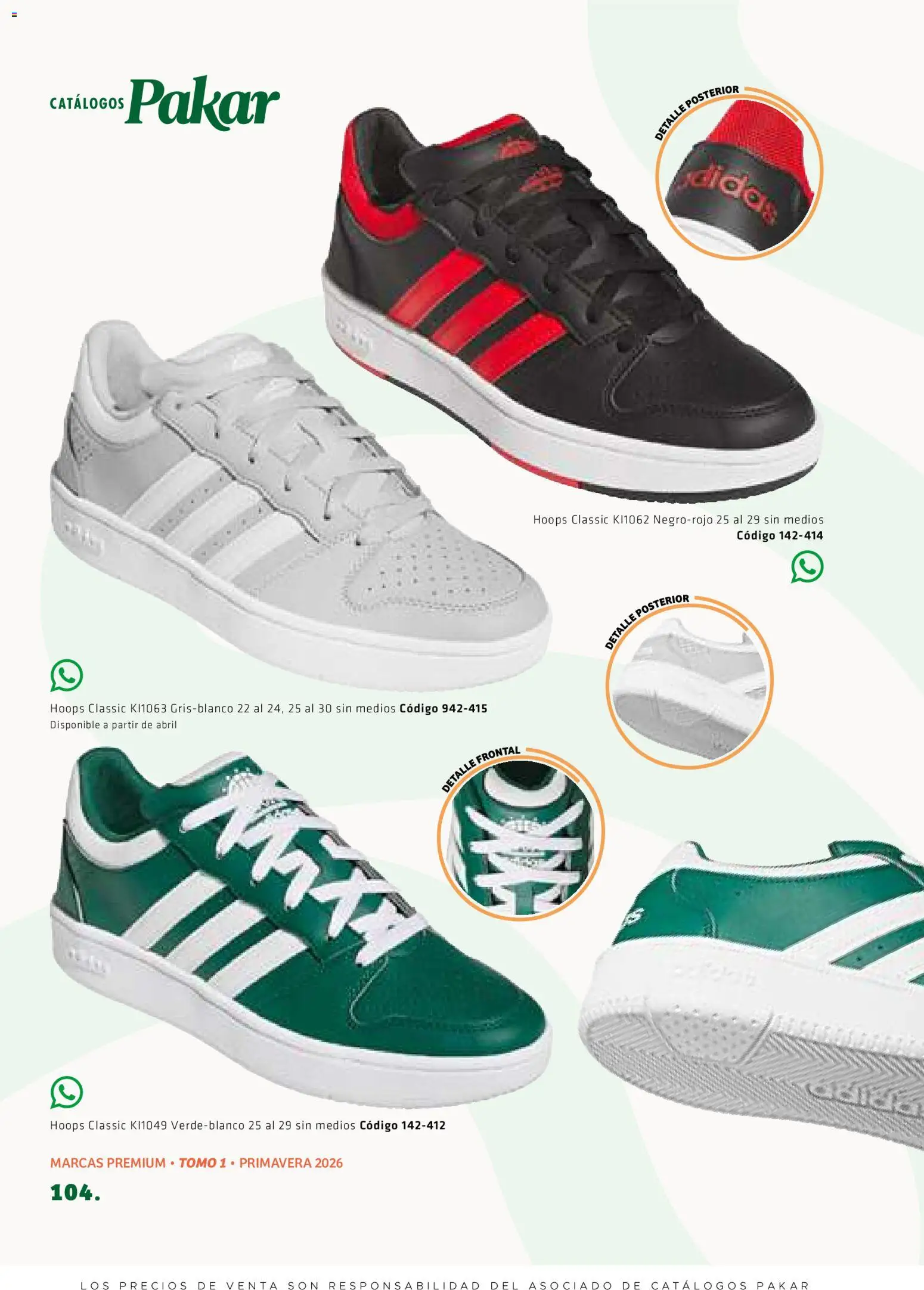 Nuevas ofertas de SC Pakar válidas en toda la República Mexicana desde el 27/02/2026. ¡Encuentra las mejores ofertas en SC Pakar catálogo Premium Men Tomo 1! | Página: 104