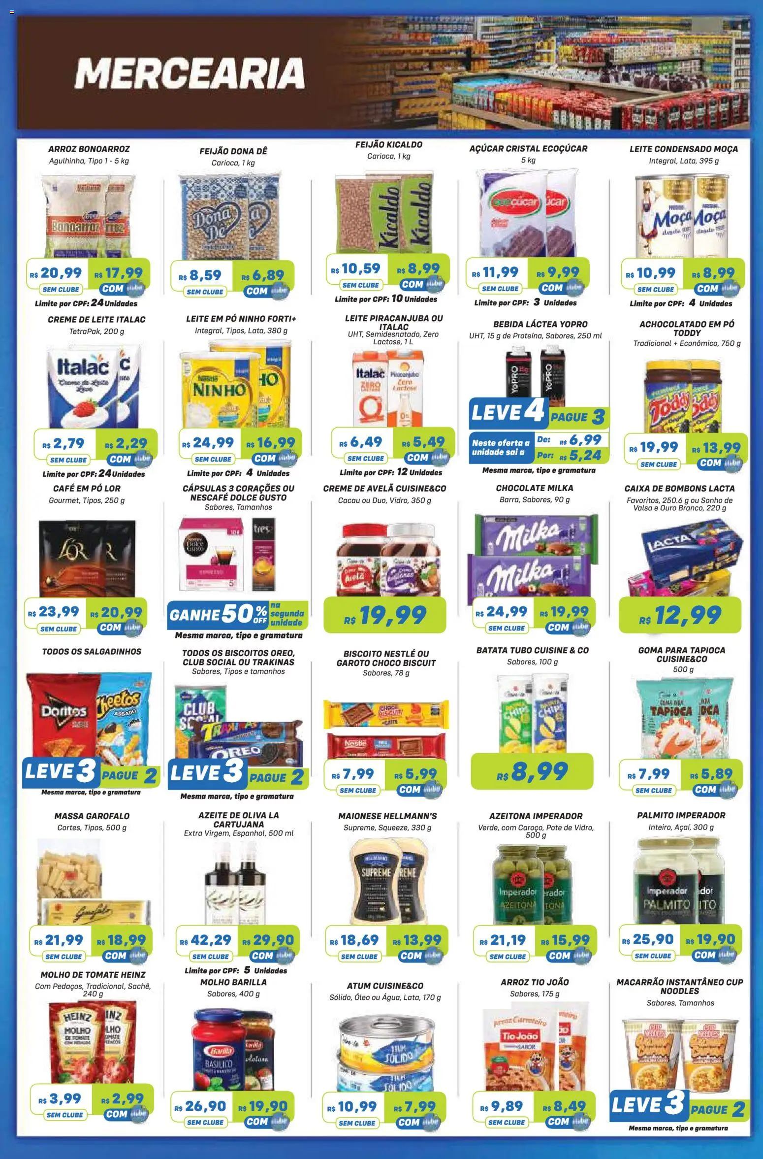 Prezunic Folheto - válido de 10/09/2026 | Página: 5 | Produtos: Feijão, Palmito, Azeite, Caixa de bombons