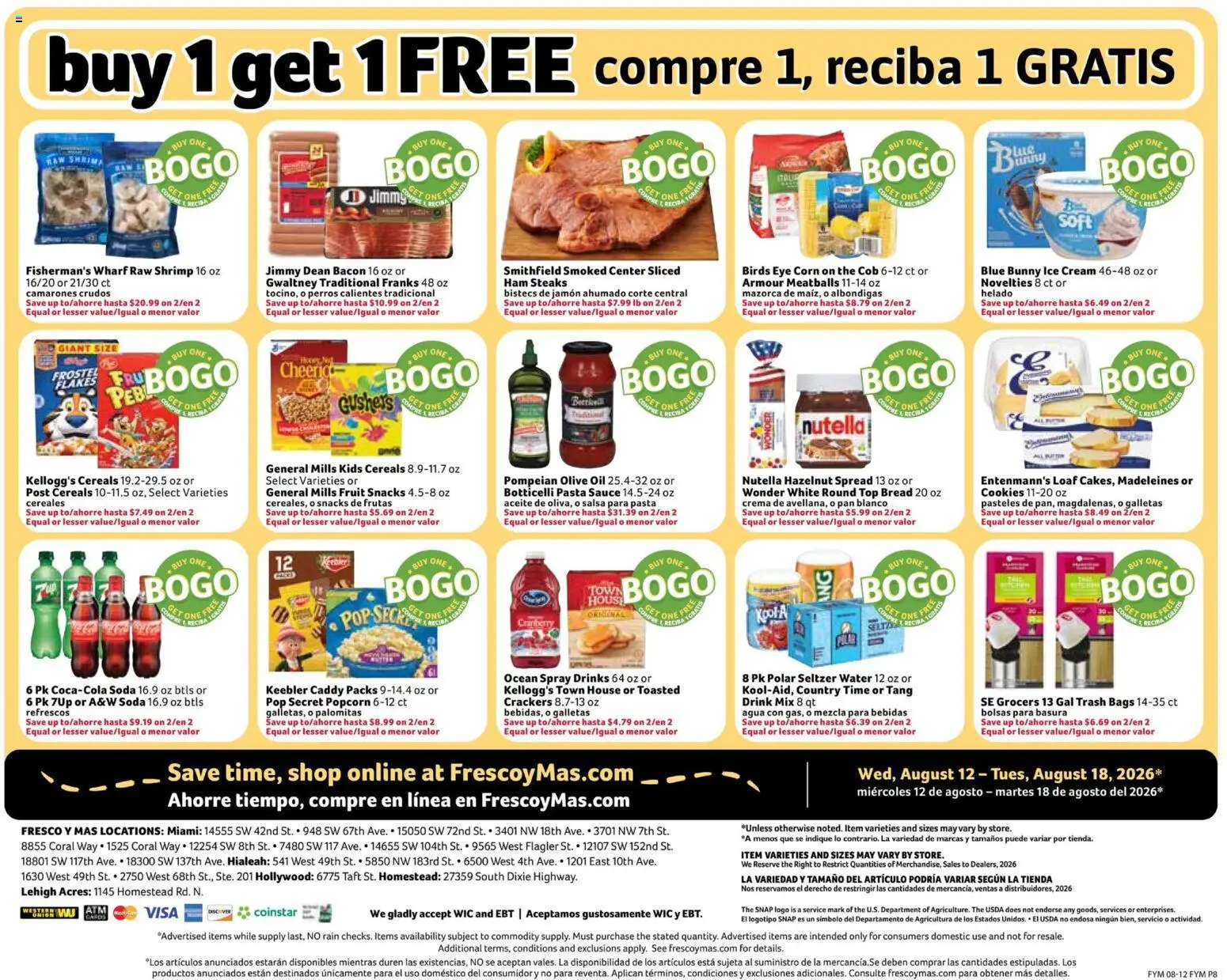 Fresco y Más Weekly Ad - valid from 08/12/2026 | Page: 8