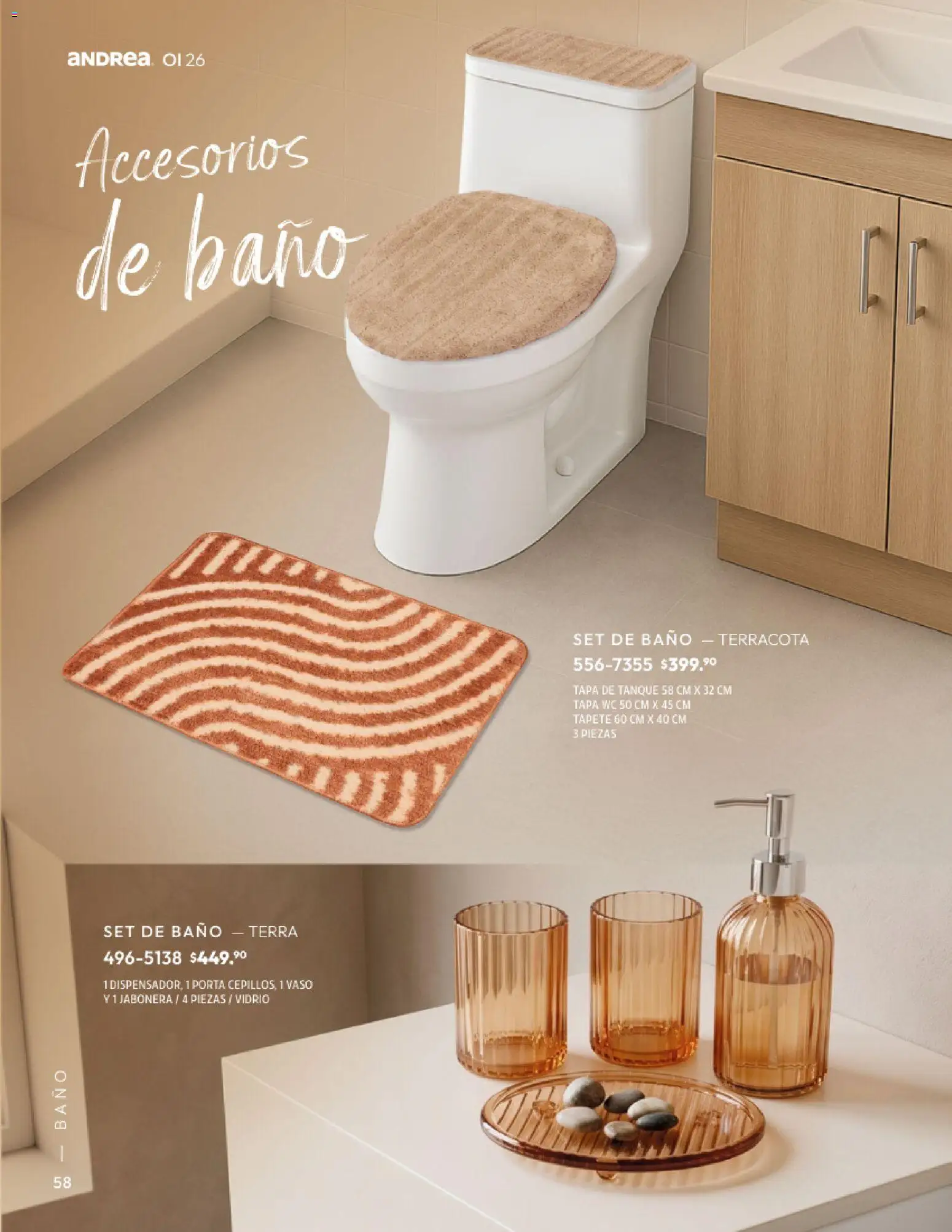 Nuevas ofertas de Andrea válidas en toda la República Mexicana desde el 01/09/2026. ¡Encuentra las mejores ofertas en Andrea catálogo Home! | Página: 58