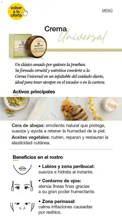 Vista previa Violetta - Violetta Cosméticos válido desde el 23.04.2026 | Página: 19 | Productos: Contorno de ojos, Contorno, Cera, Crema