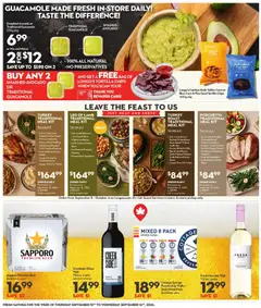 Preview of Longo's weekly flyer / circulaire from shop Longo's valid from Sep 10, 2026 | Page: 20 | Products: Vodka, Potatoes, Bread, Beer