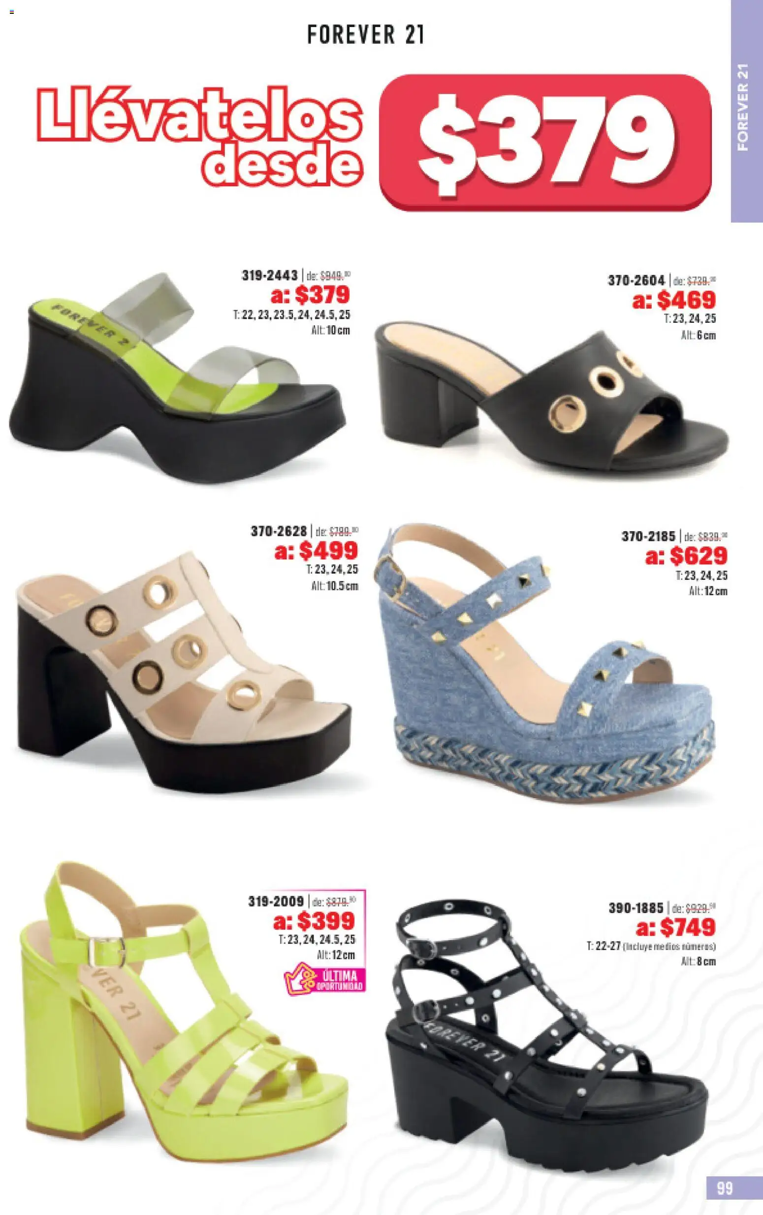 Nuevas ofertas de Andrea válidas en toda la República Mexicana desde el 31.05.2026. ¡Encuentra las mejores ofertas en Andrea catálogo Outlet! | Página: 99