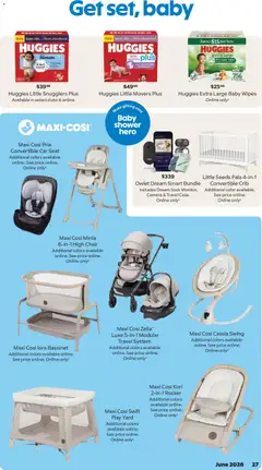 Preview of Sam's Club weekly ads valid from 01.06.2026 | Page: 27 | Products: Chair, Box, Shower, Camera