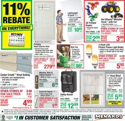 Preview of Menards weekly ads valid from 10/22/2026