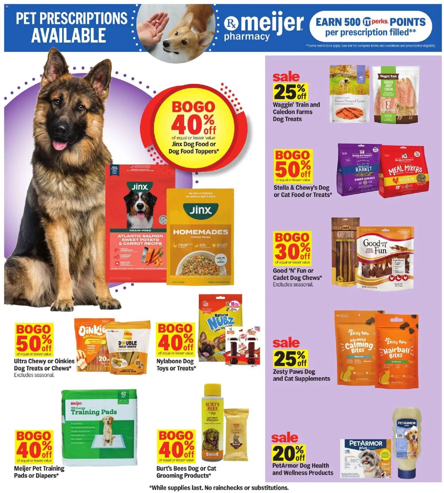 Meijer Weekly Ad - valid from 09/30/2026 | Page: 20 | Products: Dog Food, Chicken, Oatmeal, Salmon