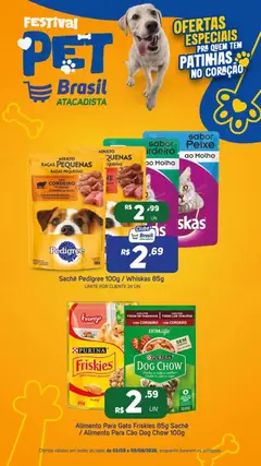 Brasil Atacadista ofertas Pet - Pré-Visualização do folheto da loja Brasil Atacadista, válido de 03/08/2026 | Página: 1
