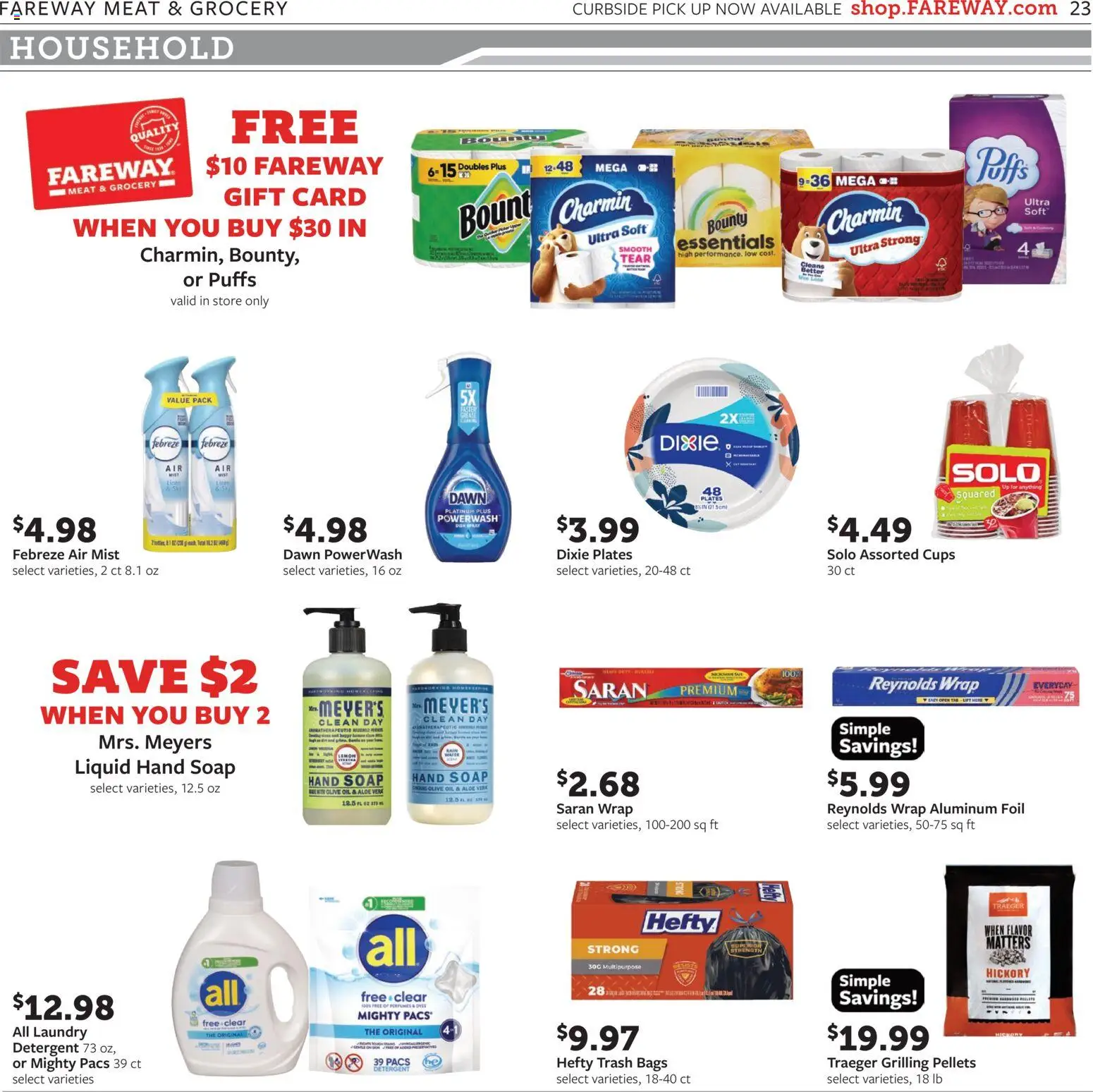 Fareway Weekly Ad - valid from 09/07/2026 | Page: 23 | Products: Foil, Oil, Aluminum foil, Lemon