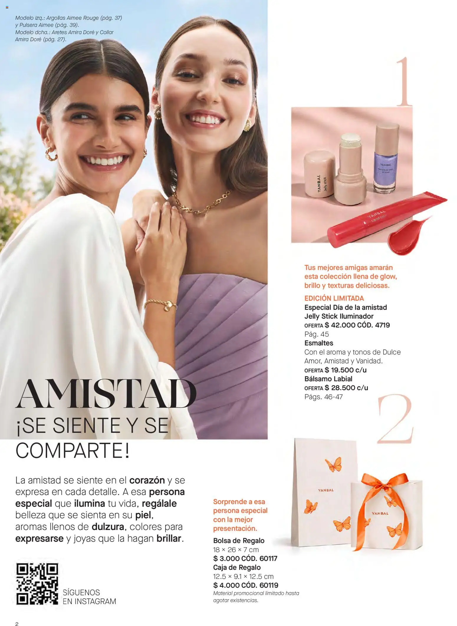 Yanbal revista - valida desde el 15/08/2026 | Página: 2 | Productos: Pulsera, Bálsamo, Brillo, Caja