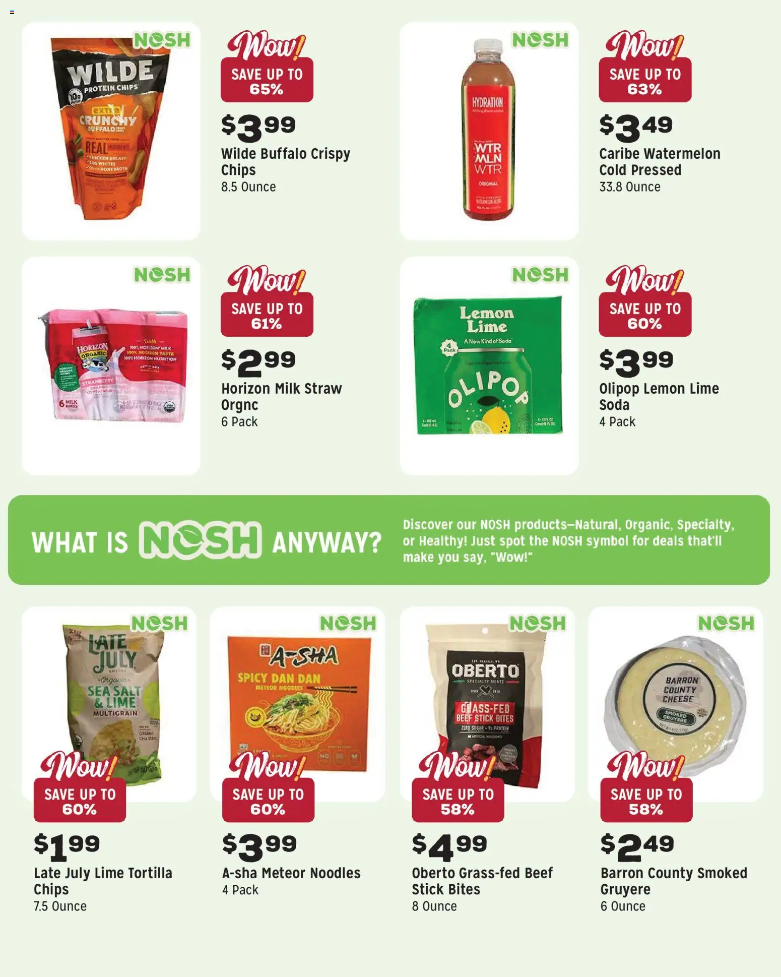Grocery Outlet Weekly Ad - MD - valid from 20.05.2026 | Page: 9 | Products: Milk, Beef, Chips, Salt