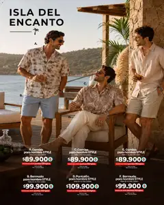Olímpica Moda para papá -  Vista previa de la revista de la tienda Olímpica valido desde el 01.06.2026 | Página: 5 | Productos: Bermuda, Camisa