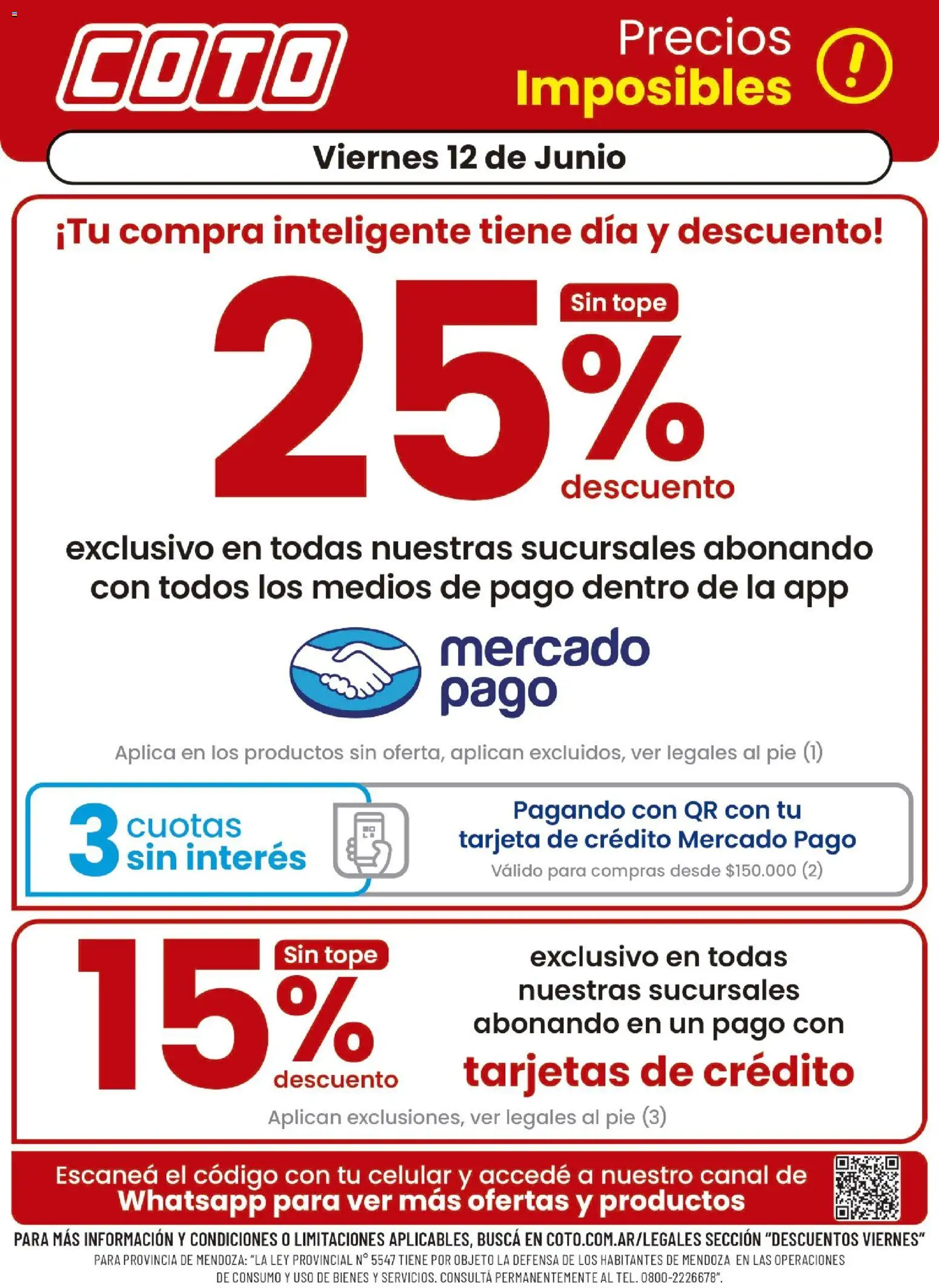 Coto - Descuento │ válido desde el 12.06.2026 | Página: 1