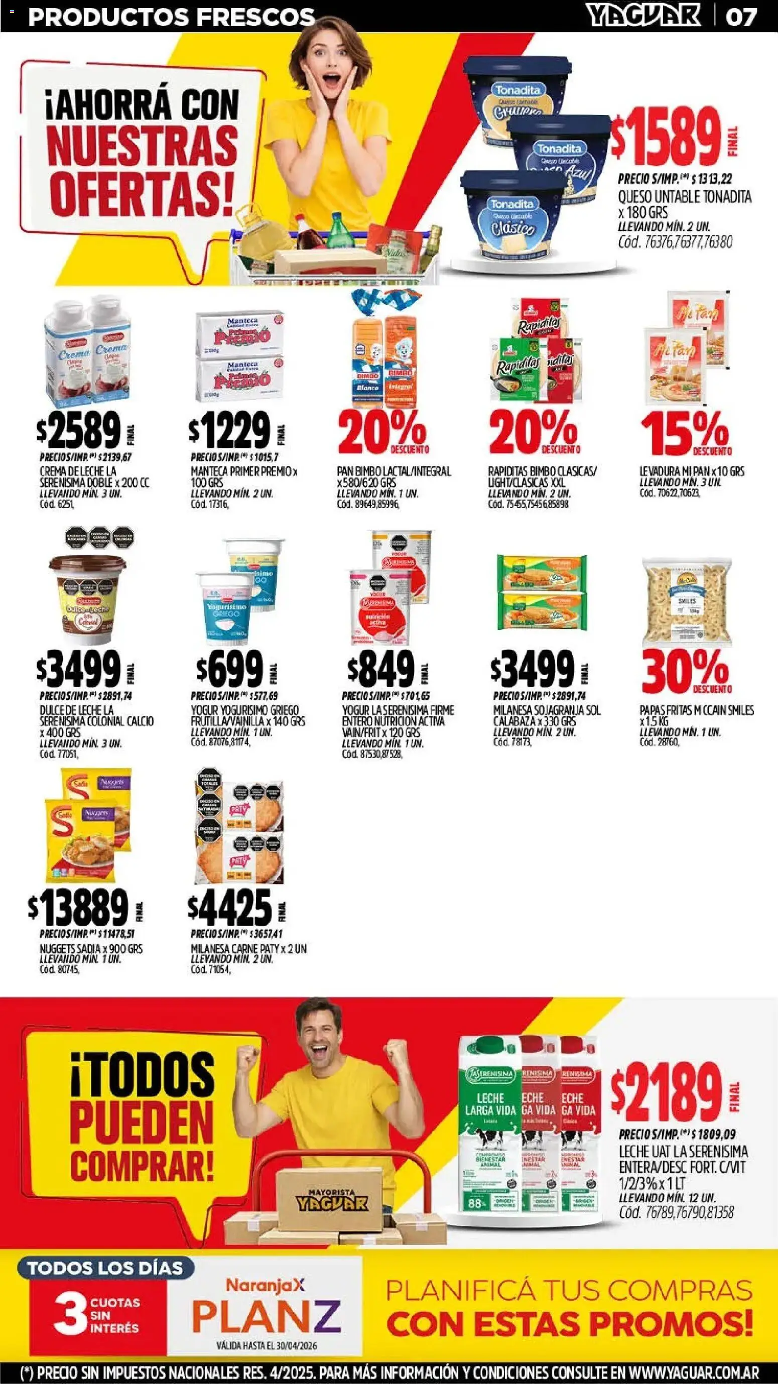 Yaguar - Oferta Semanal Trelew │ válido desde el 04.05.2026 | Página: 8