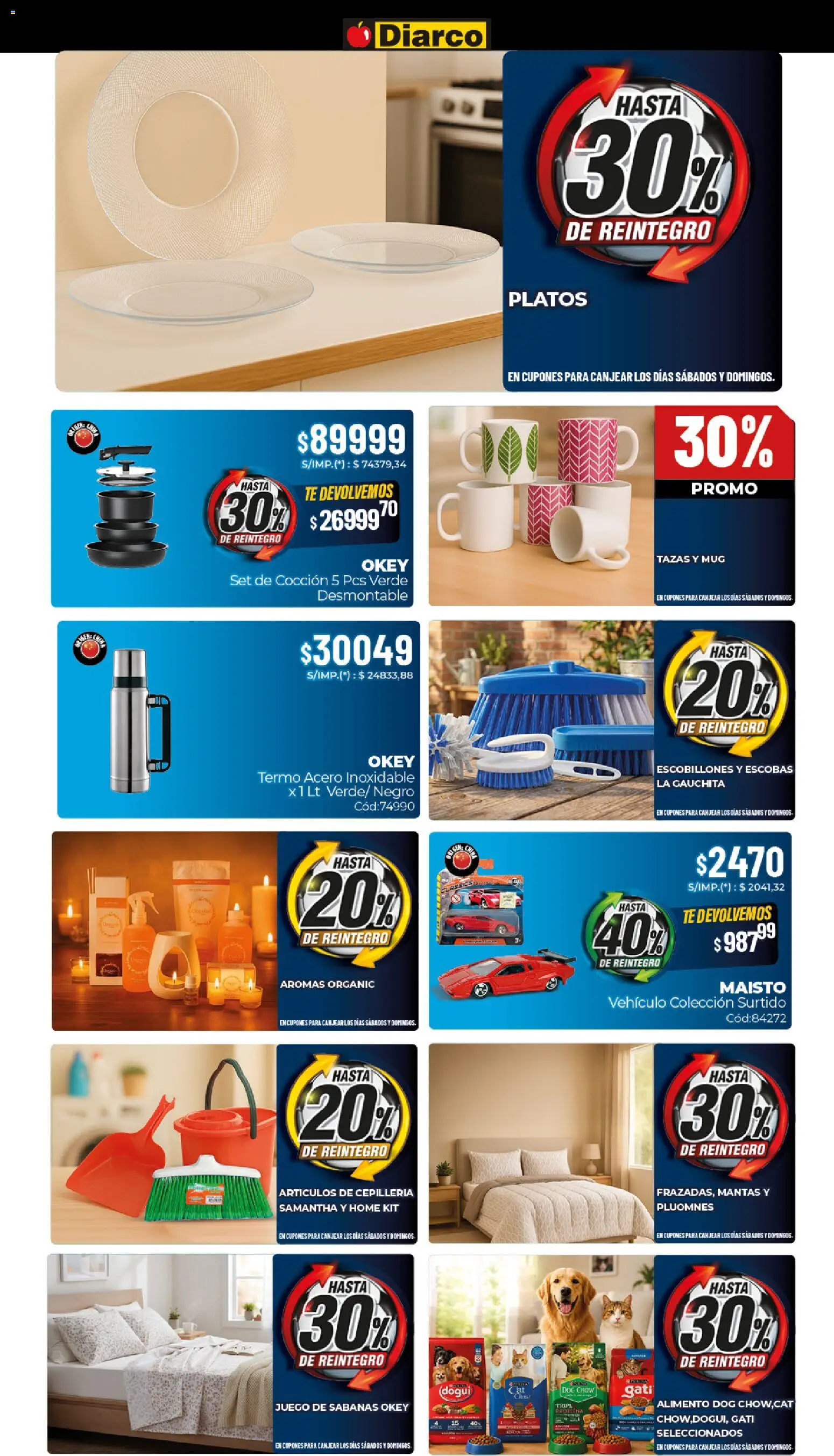 Diarco ofertas │ válido desde el 15.06.2026 | Página: 17 | Productos: Sabanas, Termo, Té
