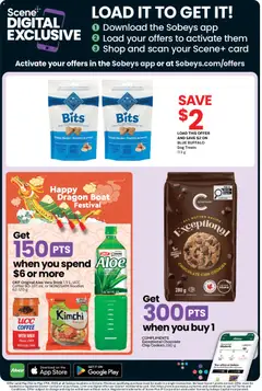 Preview of Sobeys weekly flyer / circulaire from shop Sobeys valid from 21.05.2026 | Page: 13 | Products: Noodles, Chips, Milk, Chicken