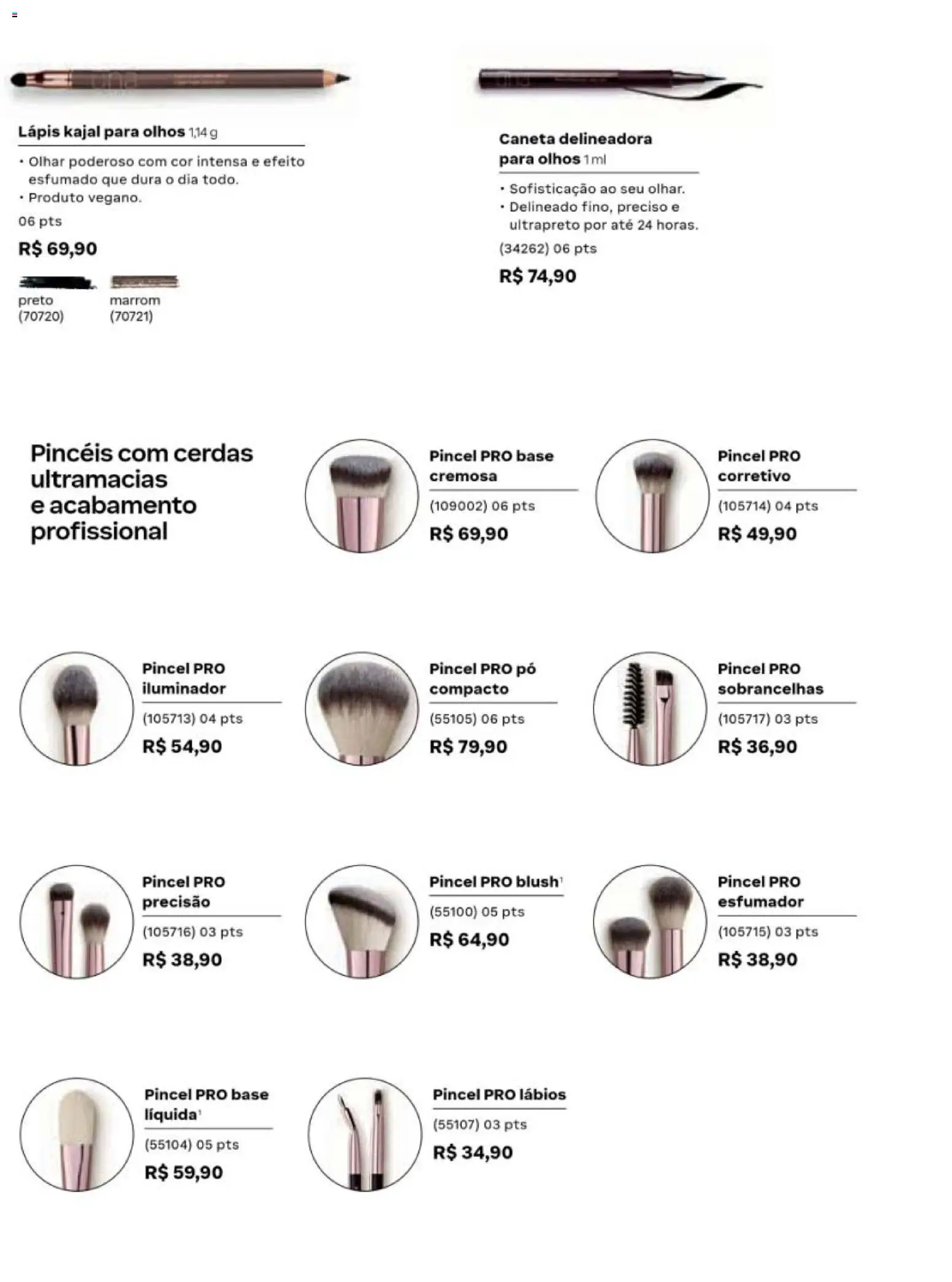 Natura Folheto - válido de 19/07/2026 | Página: 80 | Produtos: Corretivo, Pó, Lápis, Iluminador