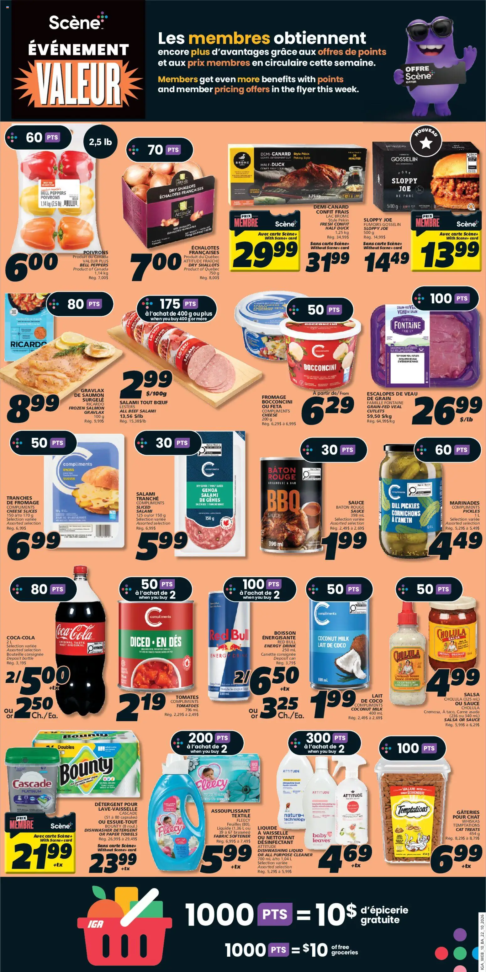 IGA flyer valid from Oct 22, 2026 | Page: 13