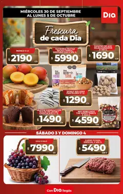 Vista previa Supermercado DIA - Especial Frescos válido desde el 30/09/2026