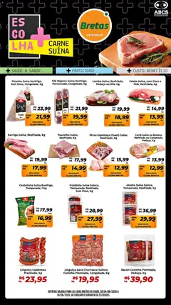 Bretas ofertas Carne - Pré-Visualização do folheto da loja Bretas, válido de 04.06.2026
