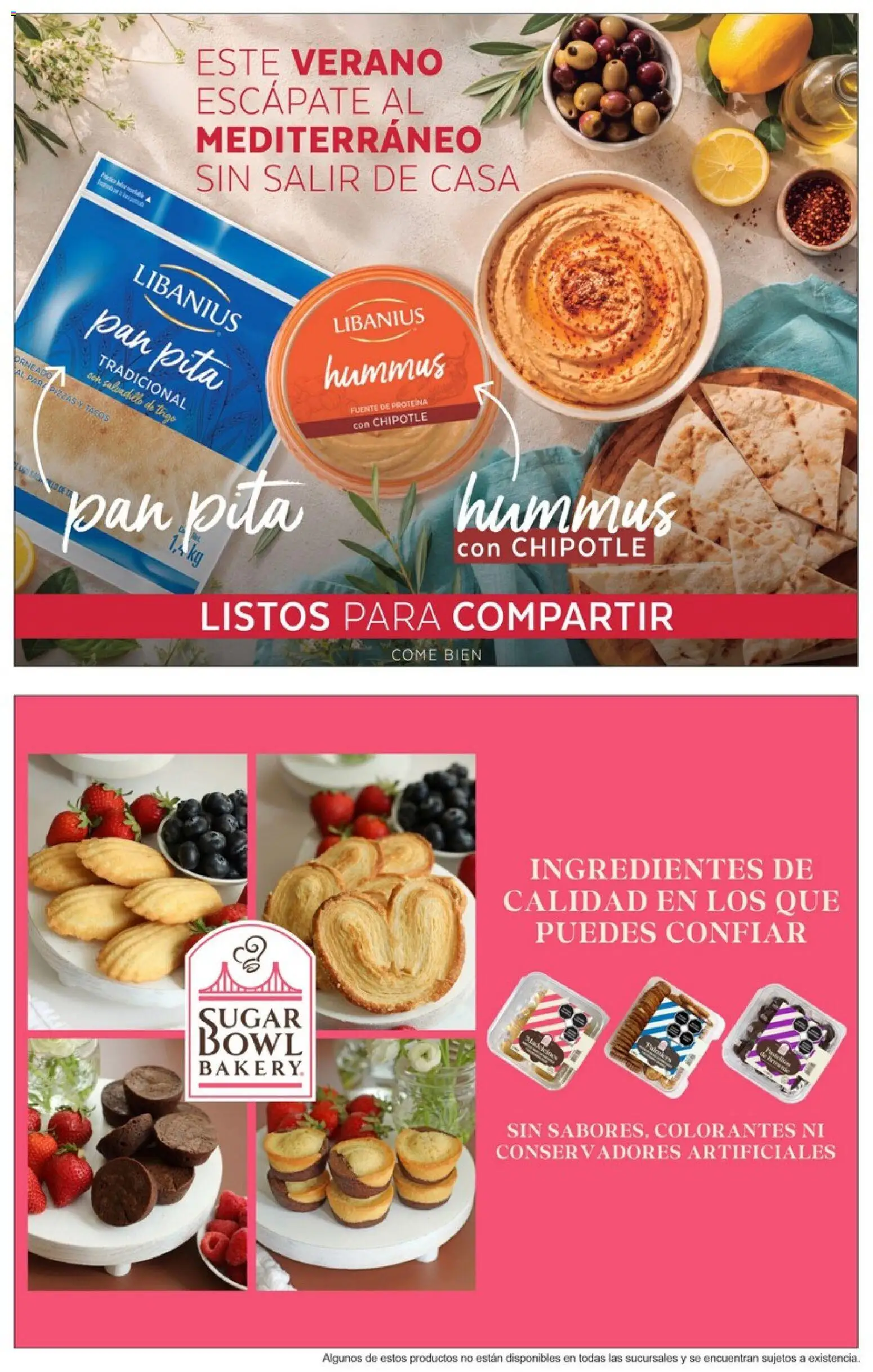 Nuevas ofertas de Costco válidas en toda la República Mexicana desde el 01/08/2026. ¡Encuentra las mejores ofertas en Costco catálogo Agosto! | Página: 87 | Productos: Hummus, Pan pita, Pan, Ingredientes